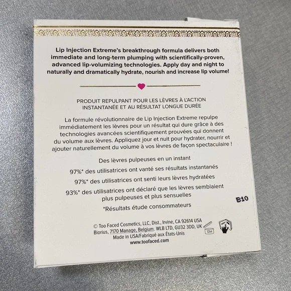 - NWT Too Faced Lip Injection lip plumper - Picture 2 of 3